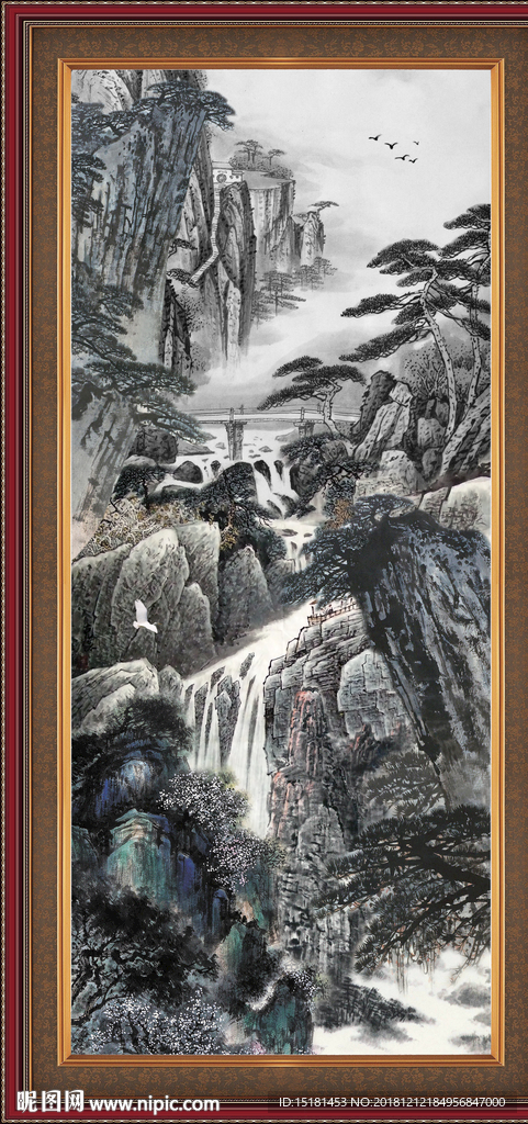 水墨山水