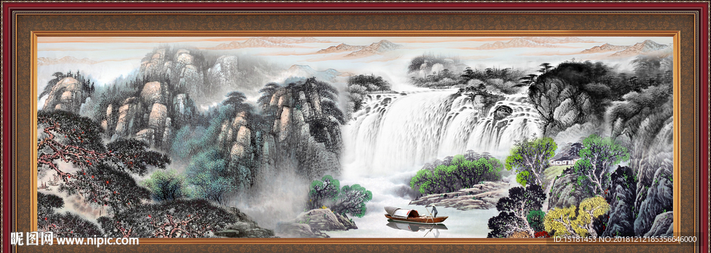 水墨山水