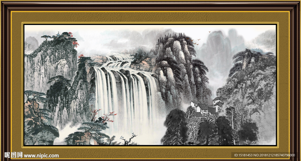 水墨山水