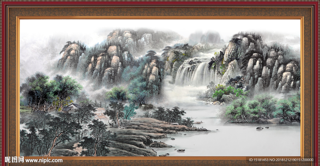 水墨山水