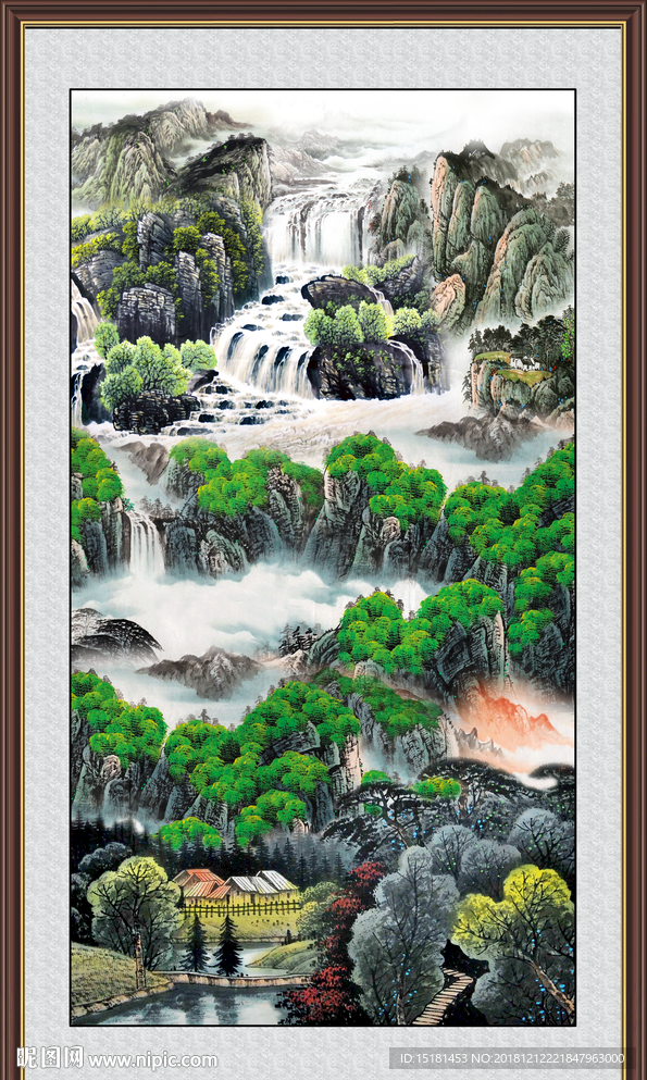 山水风景图