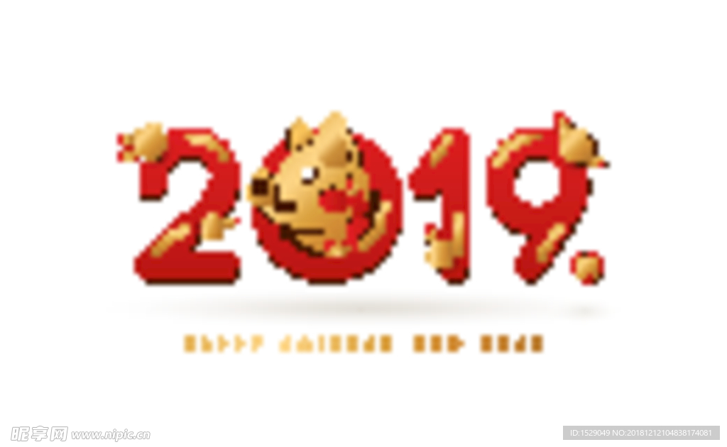 2019猪年海报