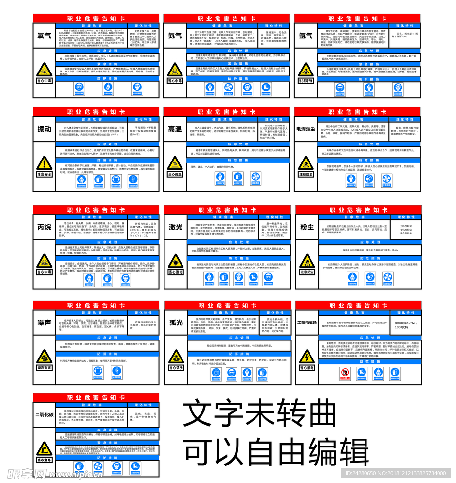 职业危害告知卡