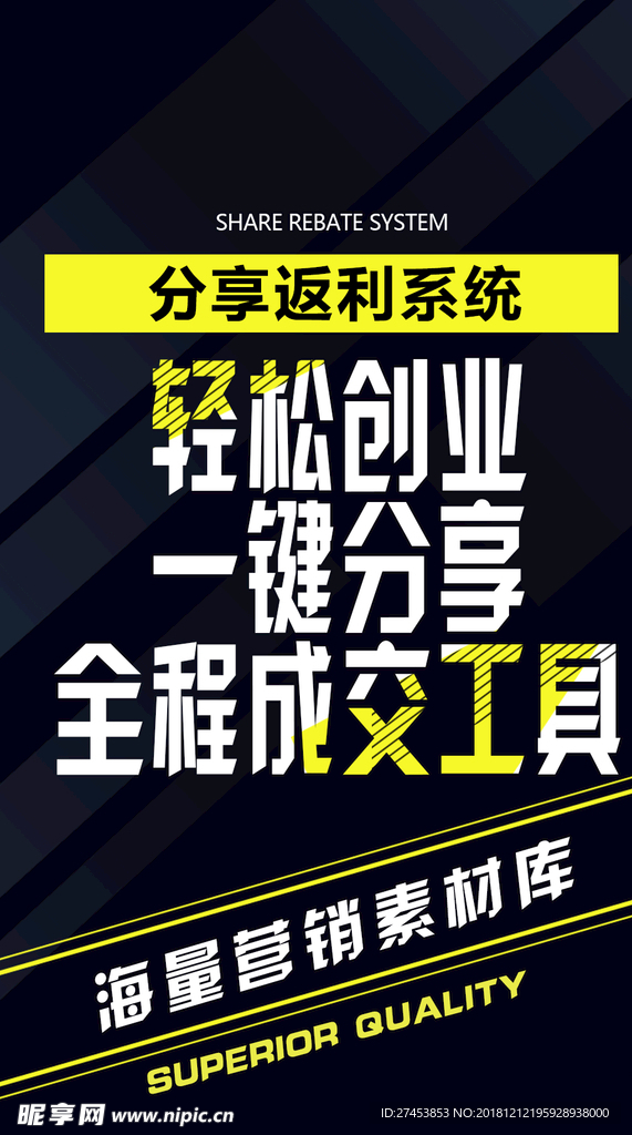 系列海报 招商海报 模式海报