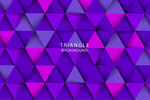 紫色三角几何背景