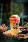 柠檬珍珠果茶