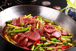 干锅黄花肉