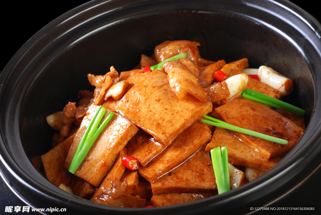 干锅豆腐