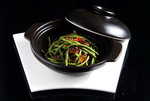美椒豇豆煲