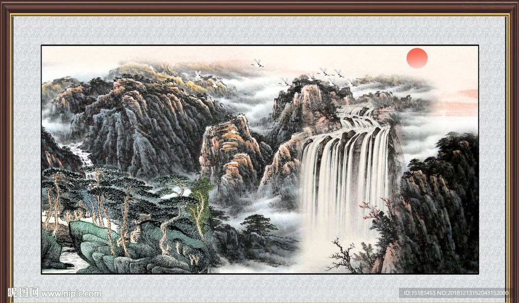 水墨山水