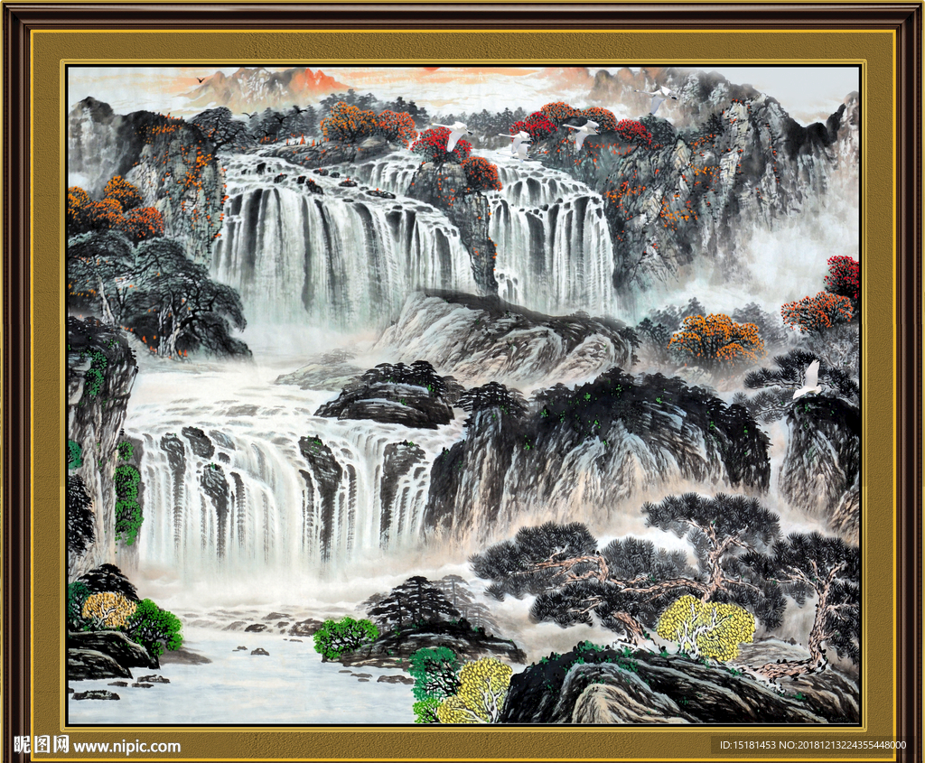 国画山水