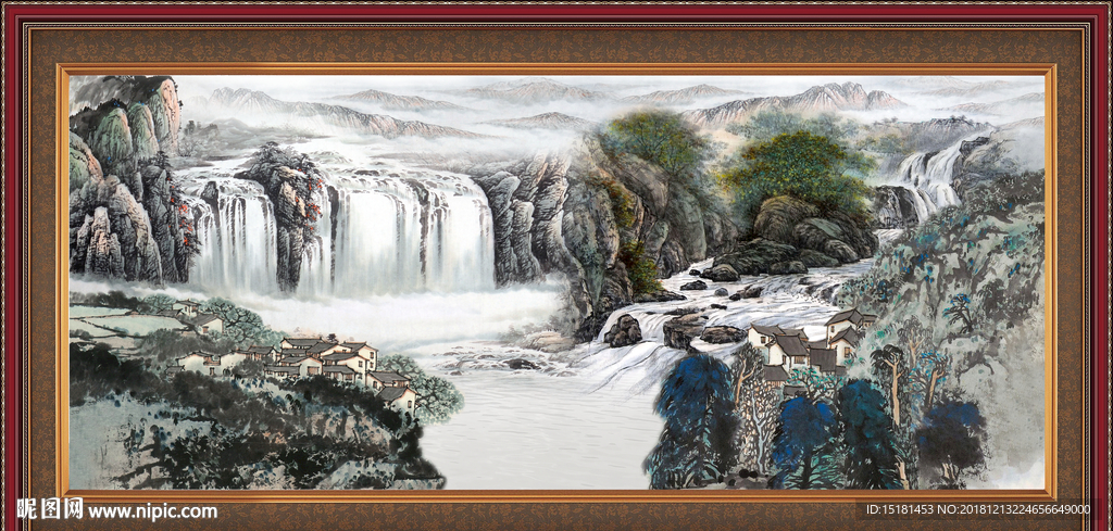 水墨山水