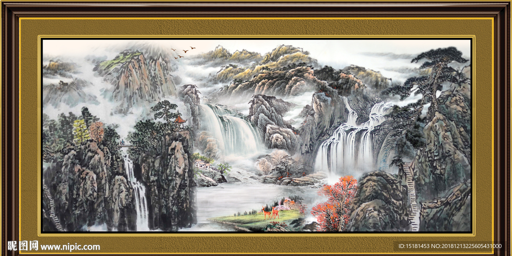 国画山水