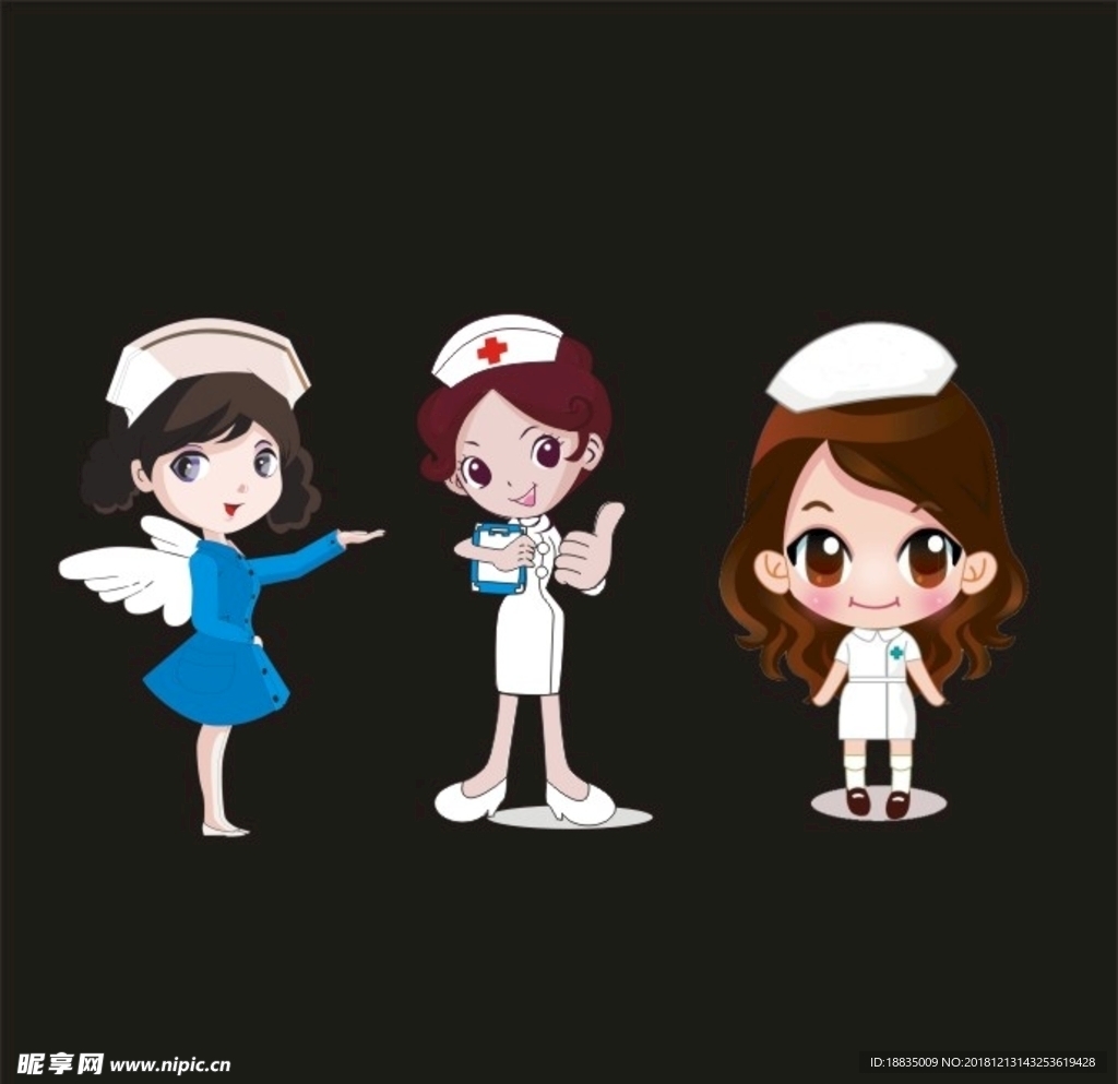 卡通护士