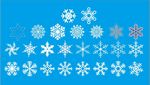 矢量雪花