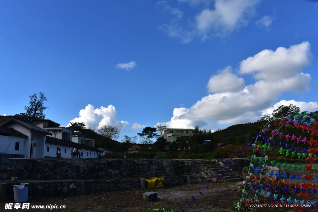 乡村天空