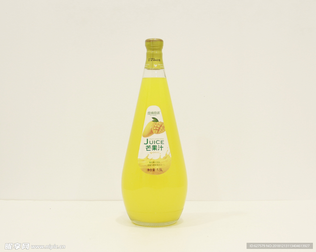瓶装芒果汁