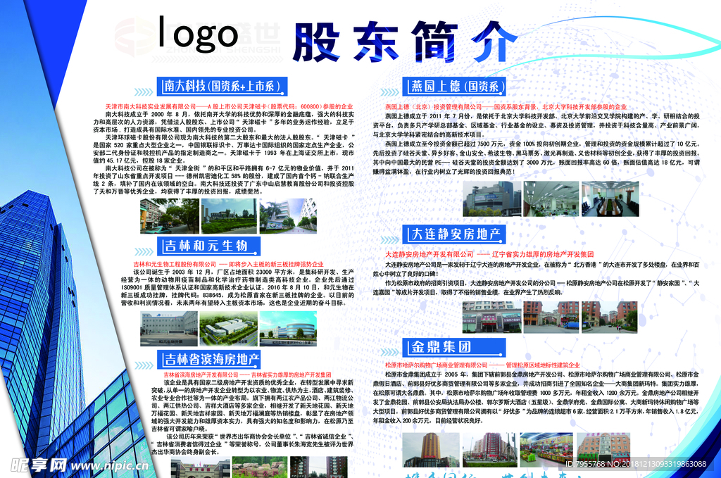股东简介