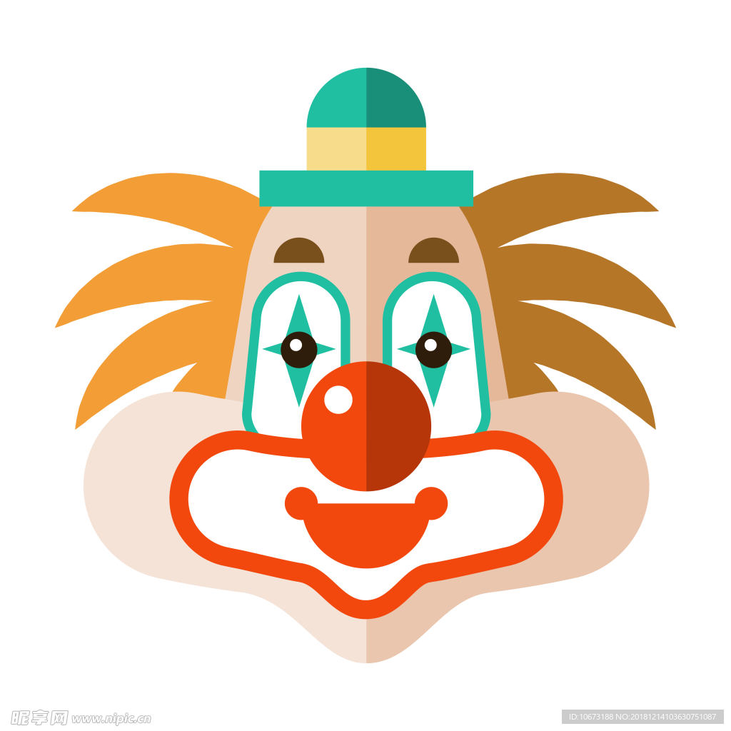 马戏团小丑图片素材免费下载 - 觅知网