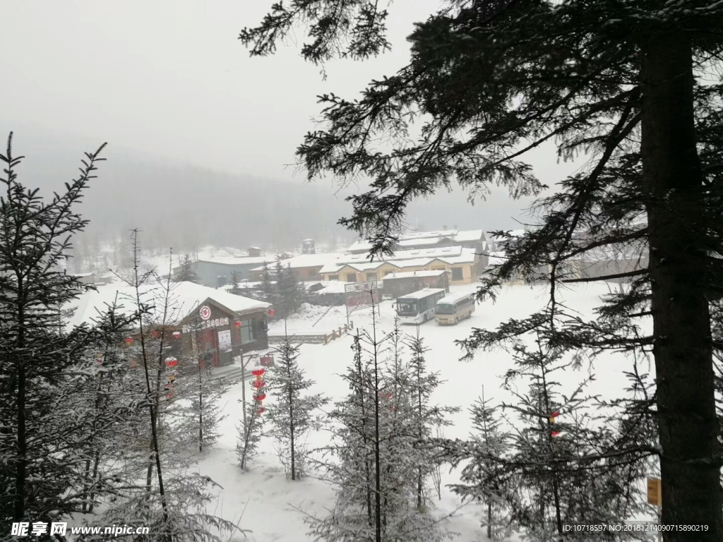 雪天风景
