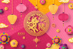 2019猪年海报