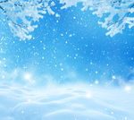 唯美的雪景