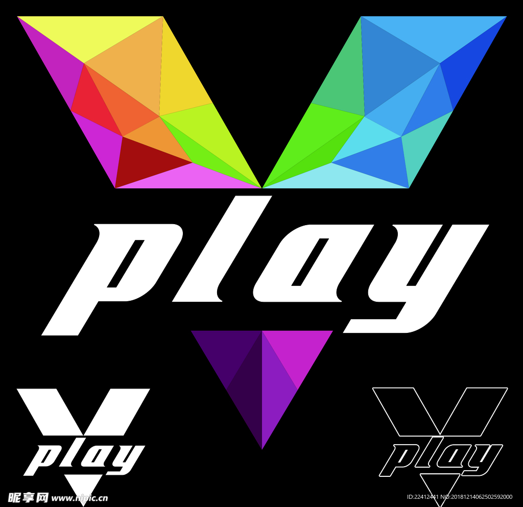 play 电玩 logo