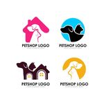 宠物医院宠物美容店logo标志