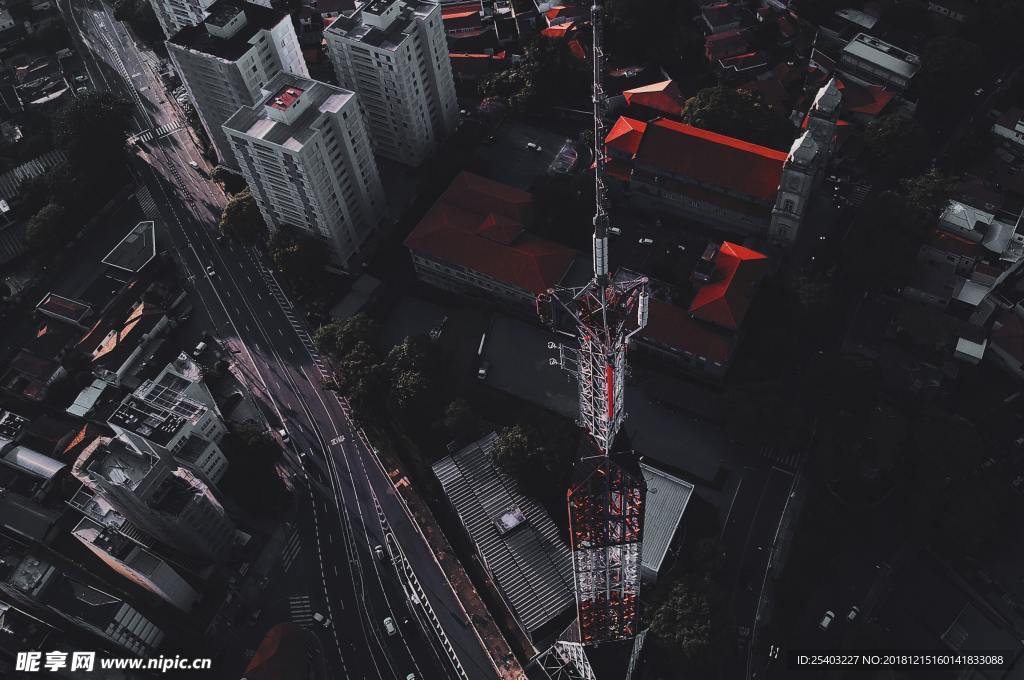 城市夜图