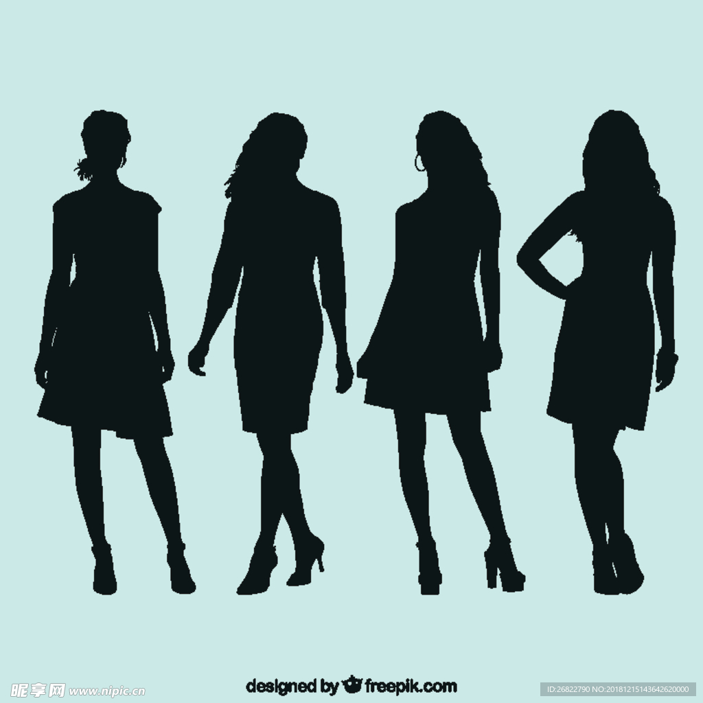 女性剪影收集
