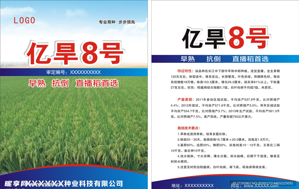 水稻单页