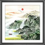 山水画