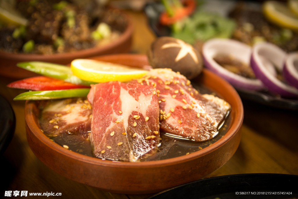 烤肉  秘制