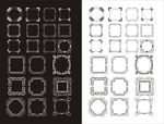 矢量画框