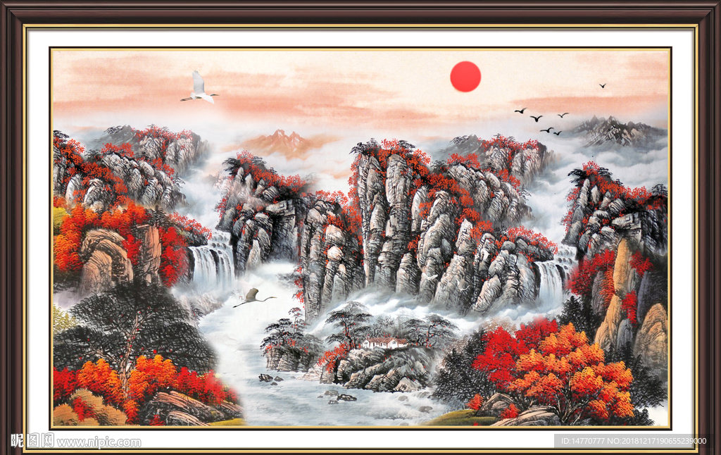 山水国画