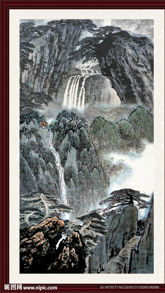 山水国画