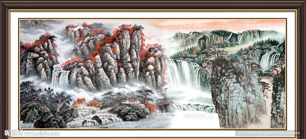 国画山水