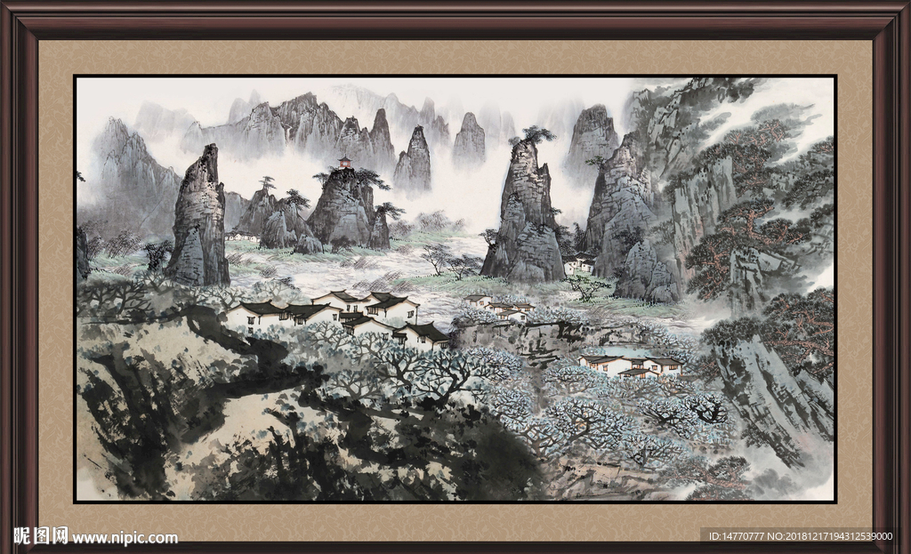 国画山水