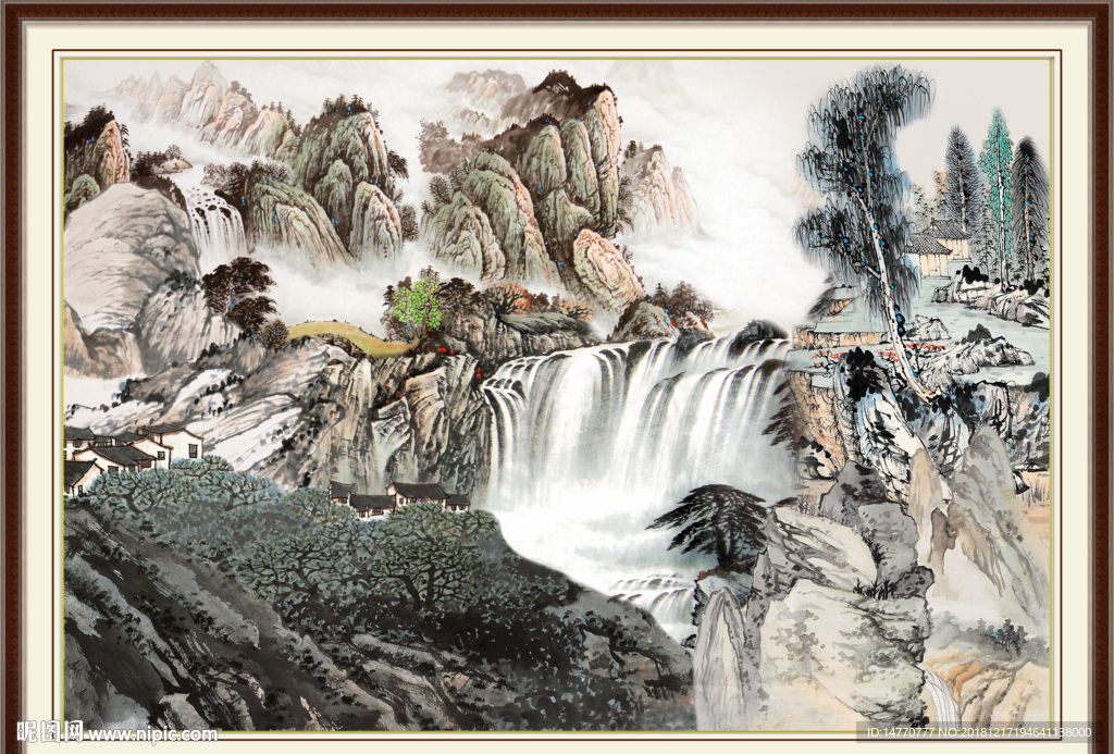 国画山水