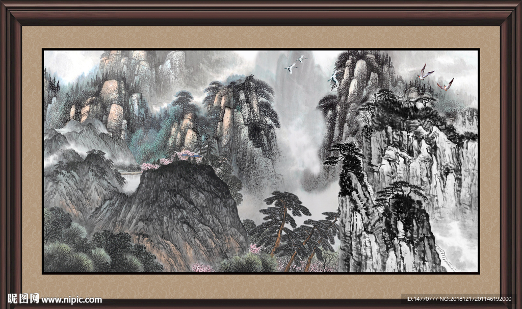 国画山水
