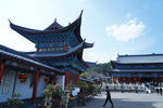 丽江古城 木府 建筑