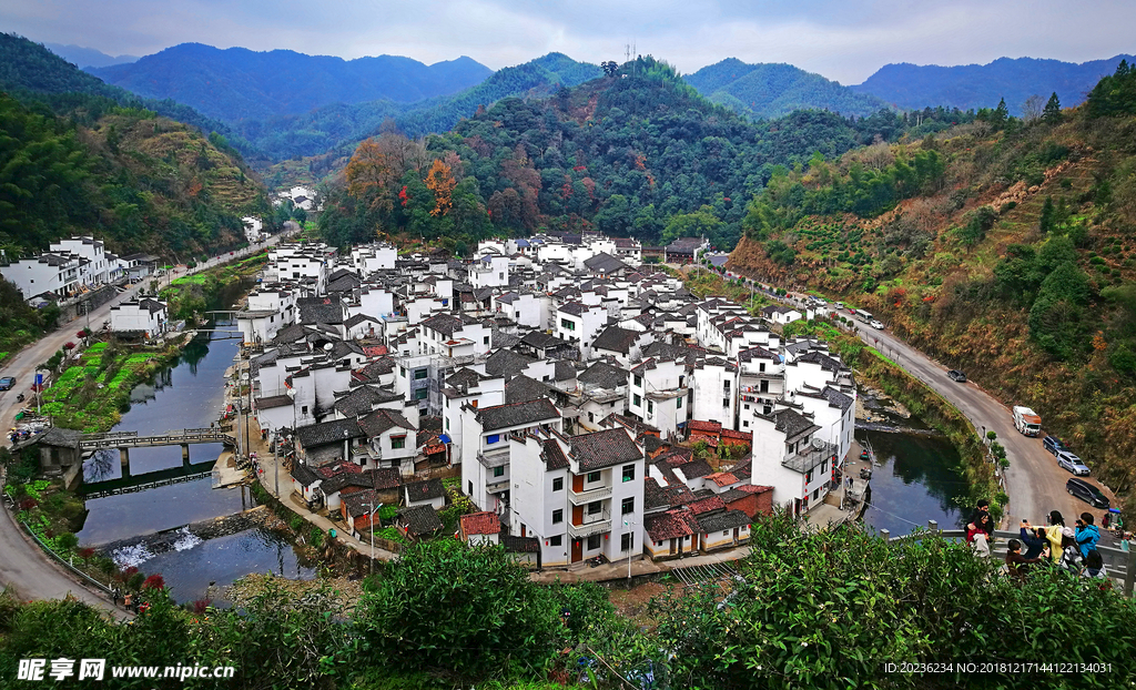 婺源县古坦乡菊径村