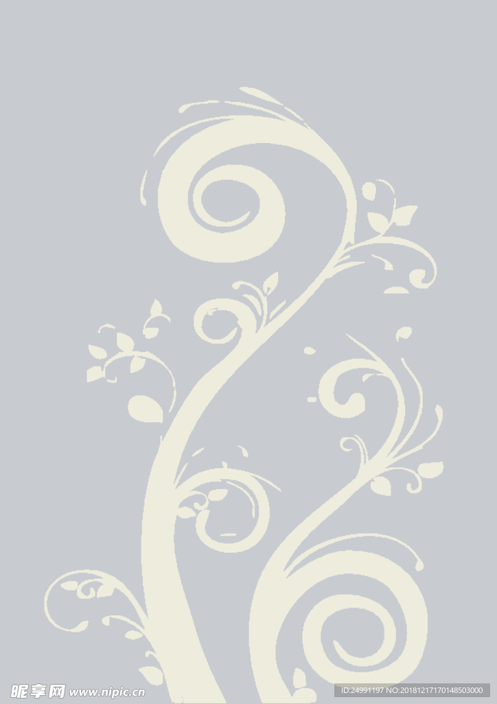 矢量花纹底纹