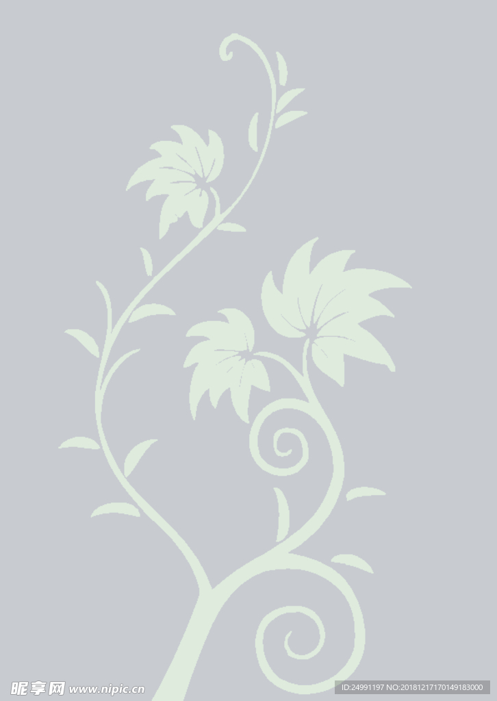 矢量花纹
