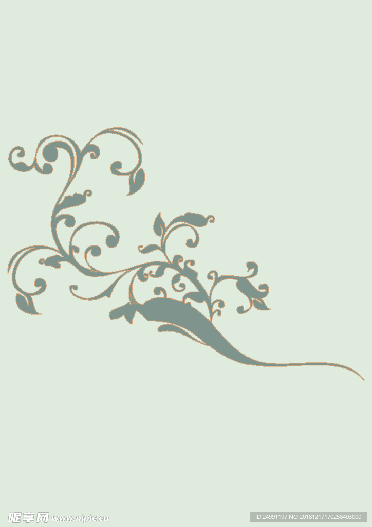 矢量花纹