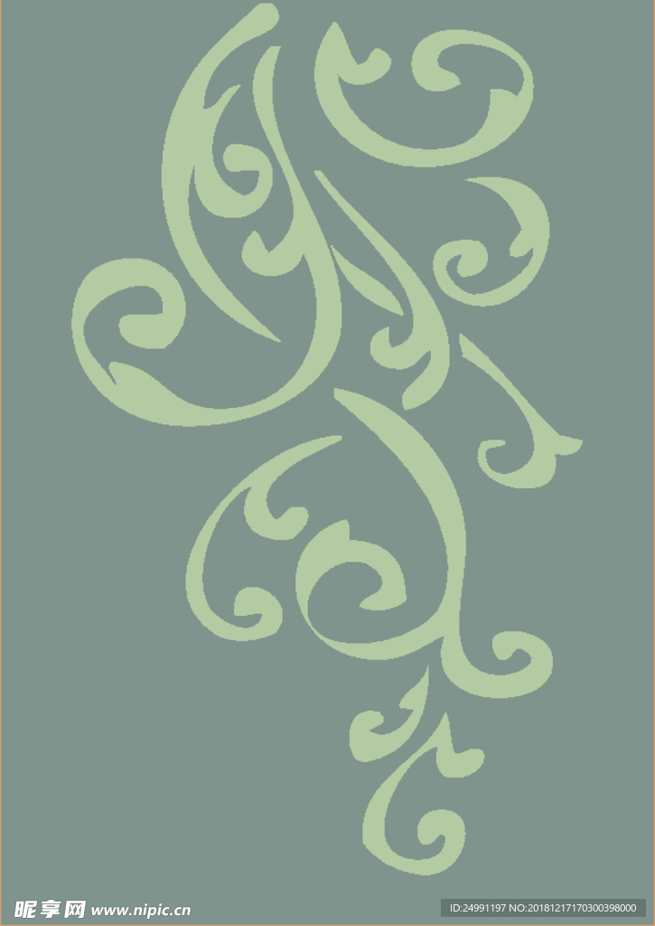 矢量花纹