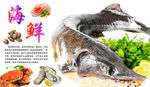 海鲜海报