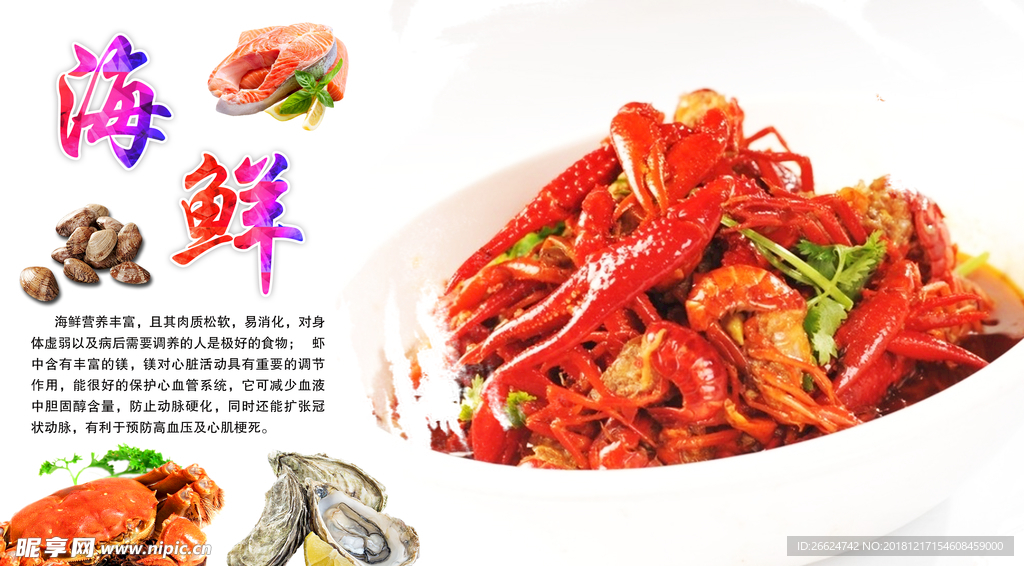 小龙虾海报