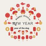 卡通新年春节素材