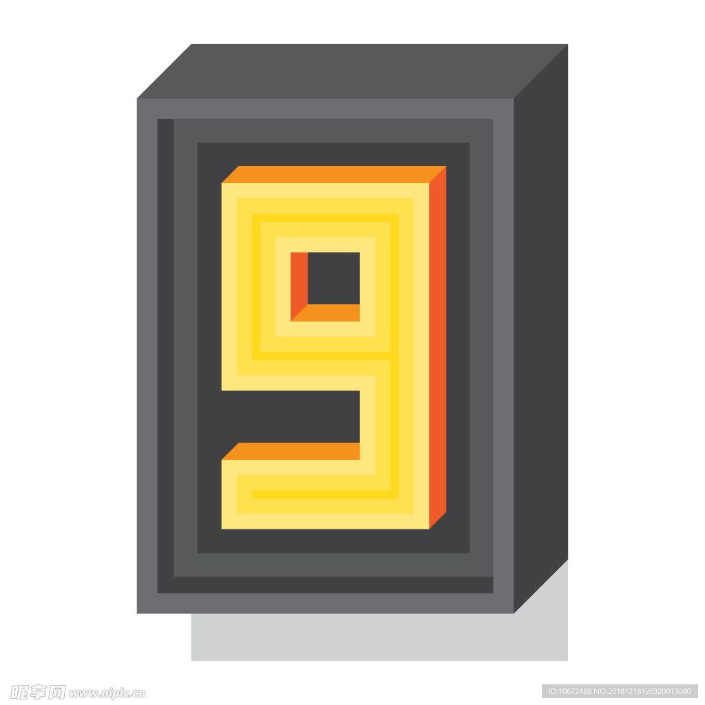 卡通数字图片